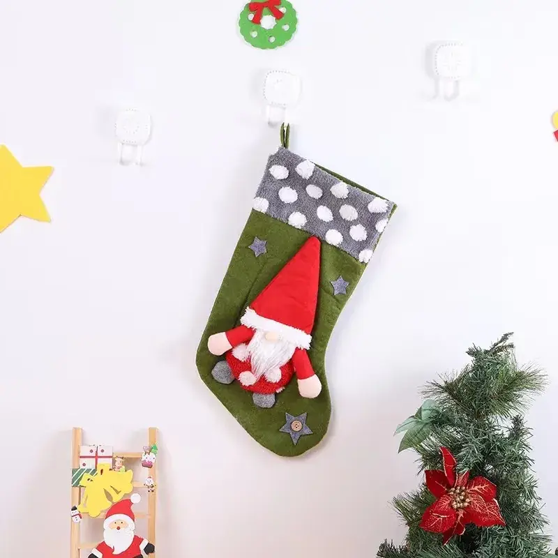 Christmas Wool Socks with Snowman Design for Kids - Image 64