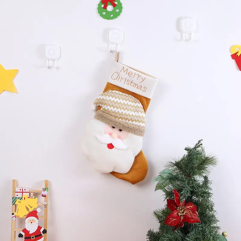 Christmas Wool Socks with Snowman Design for Kids - Image 65