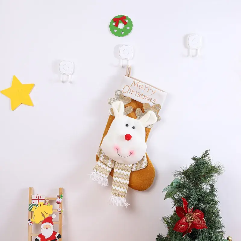 Christmas Wool Socks with Snowman Design for Kids - Image 67