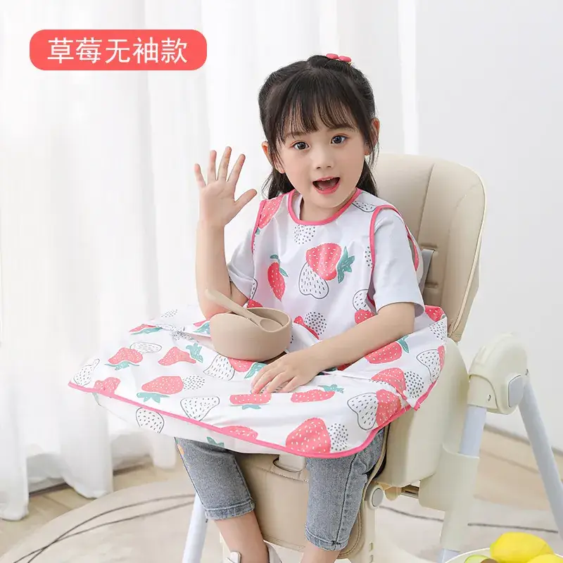 Waterproof Anti-Dirty Dining Table Bib for Kids - Image 10