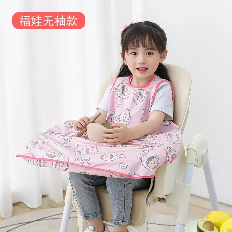 Waterproof Anti-Dirty Dining Table Bib for Kids - Image 11