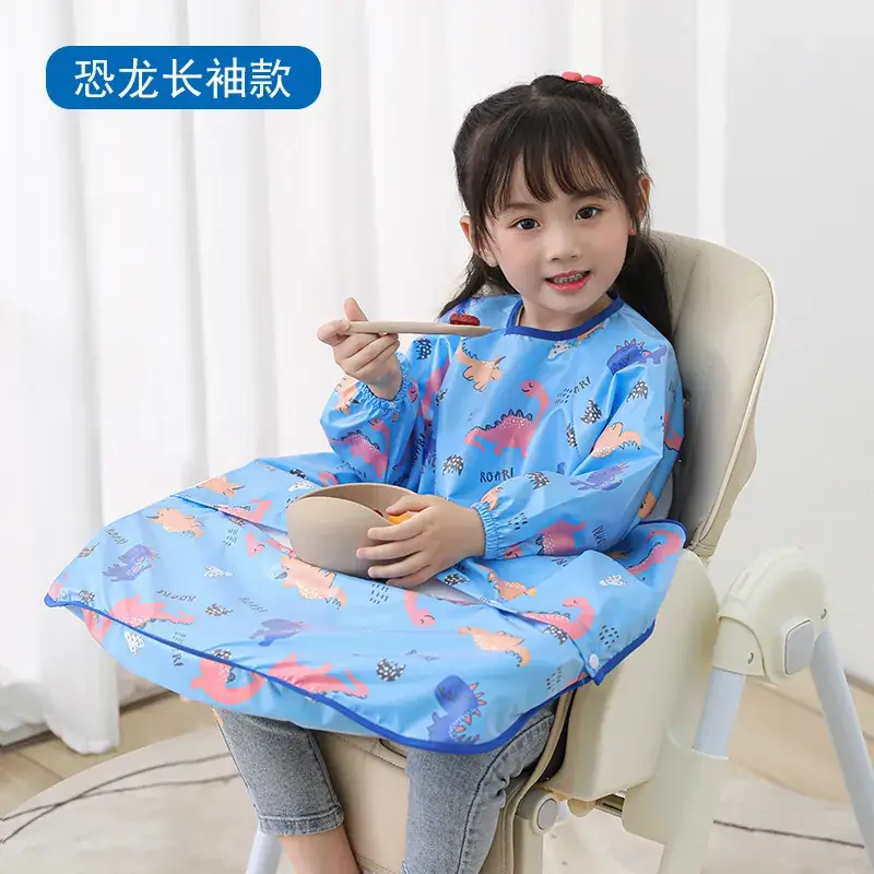 Waterproof Anti-Dirty Dining Table Bib for Kids - Image 15