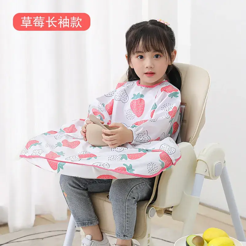 Waterproof Anti-Dirty Dining Table Bib for Kids - Image 16
