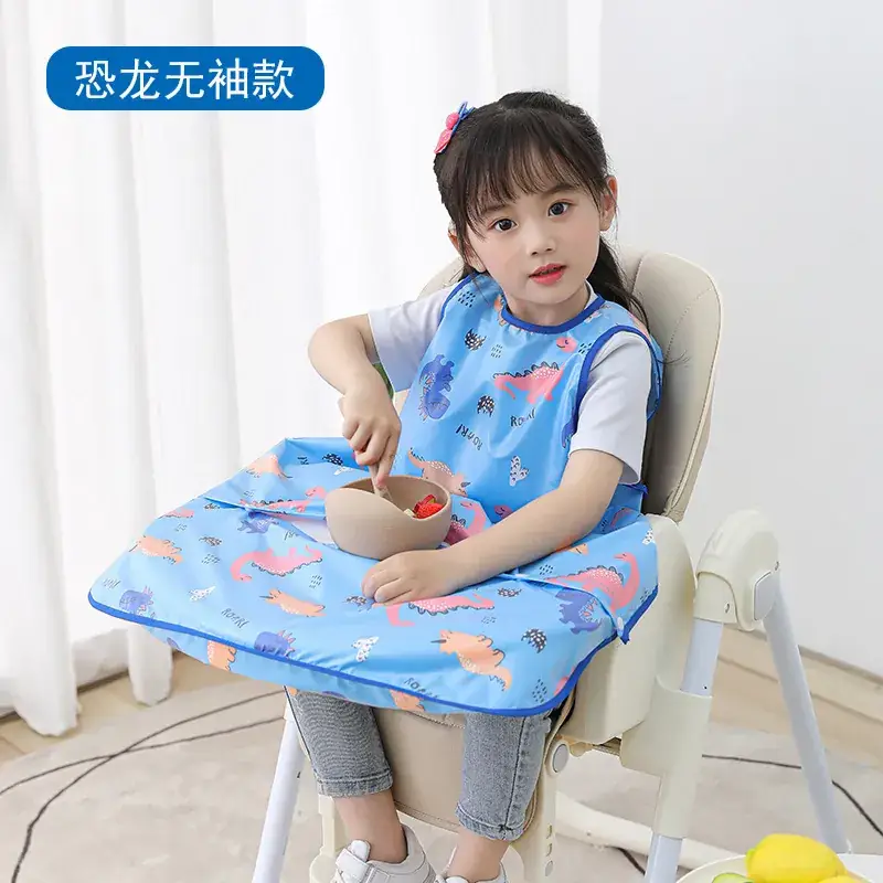 Waterproof Anti-Dirty Dining Table Bib for Kids - Image 9