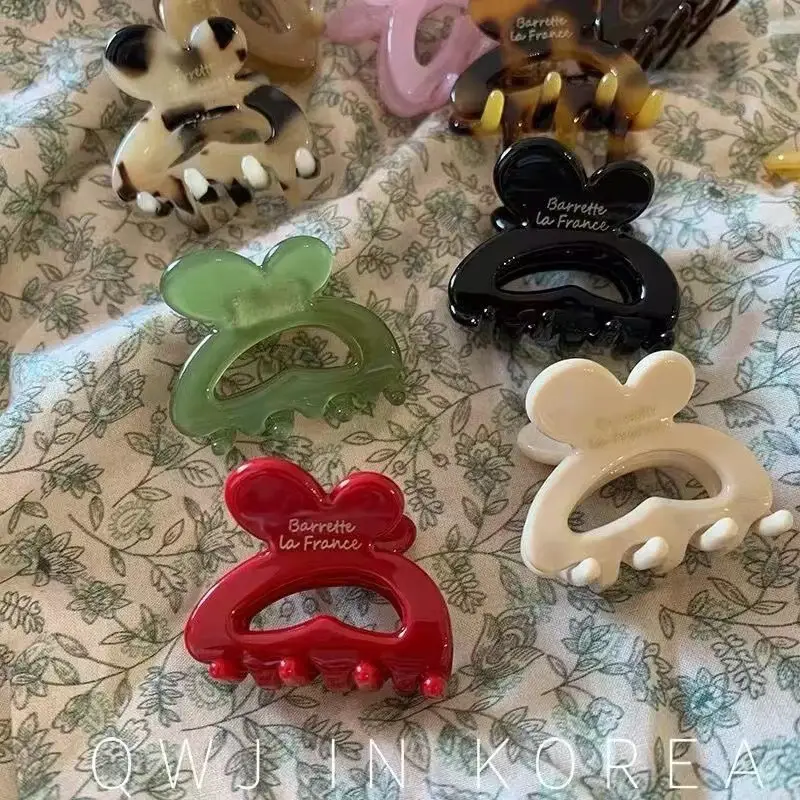 Black Rabbit Ear Hair Clip for Girls — feature 2