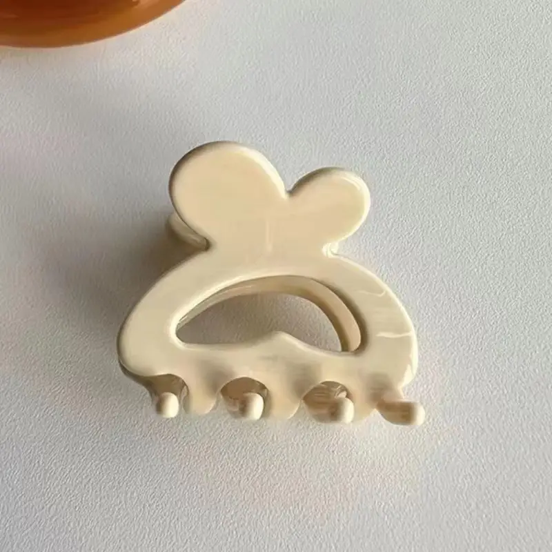 Black Rabbit Ear Hair Clip for Girls