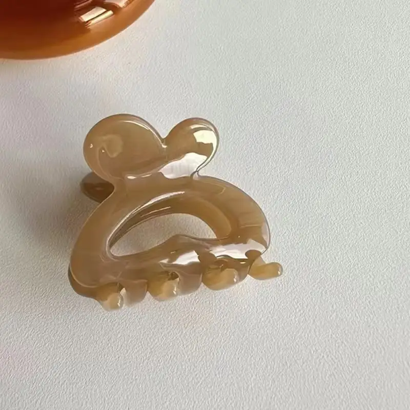 Black Rabbit Ear Hair Clip for Girls