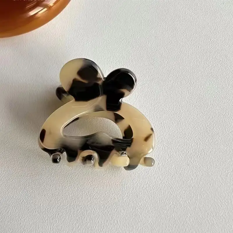 Black Rabbit Ear Hair Clip for Girls