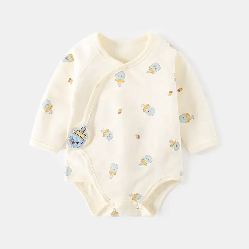 Baby's Cotton Wrap Fart Triangle Hare All-in-One Boneless Climbing Clothes - Image 8
