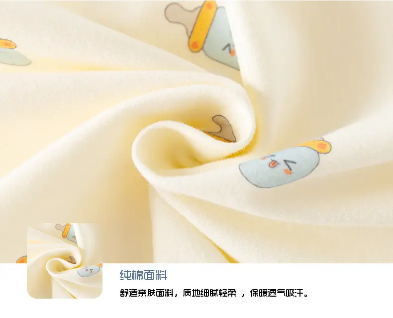 Baby's Cotton Wrap Fart Triangle Hare All-in-One Boneless Climbing Clothes — feature 22