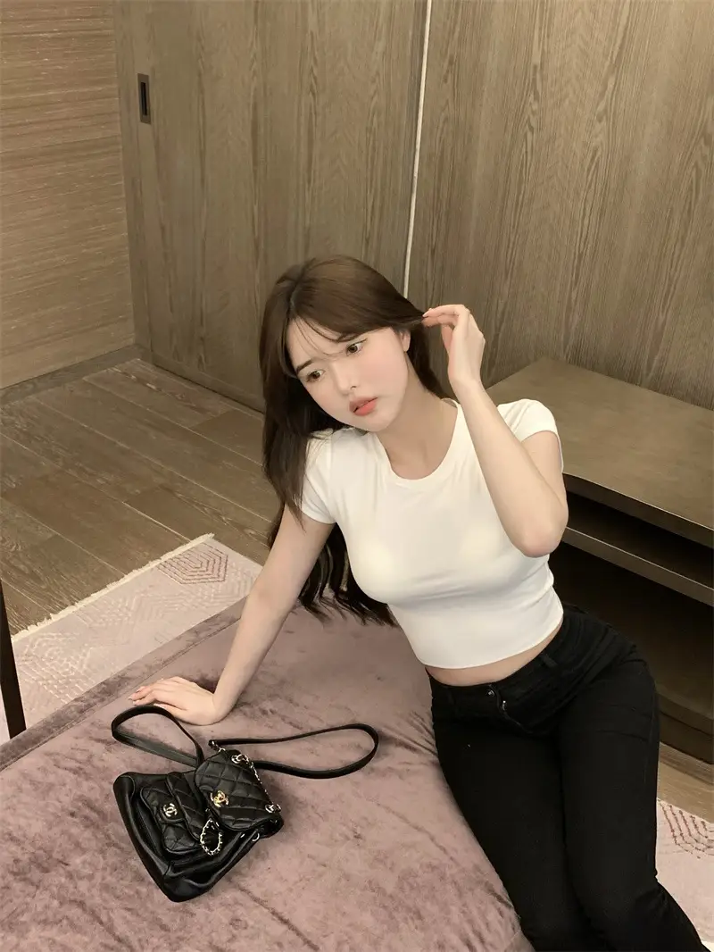 Women Slim Fit T-shirt 2025 Summer Short Sleeve — feature 22