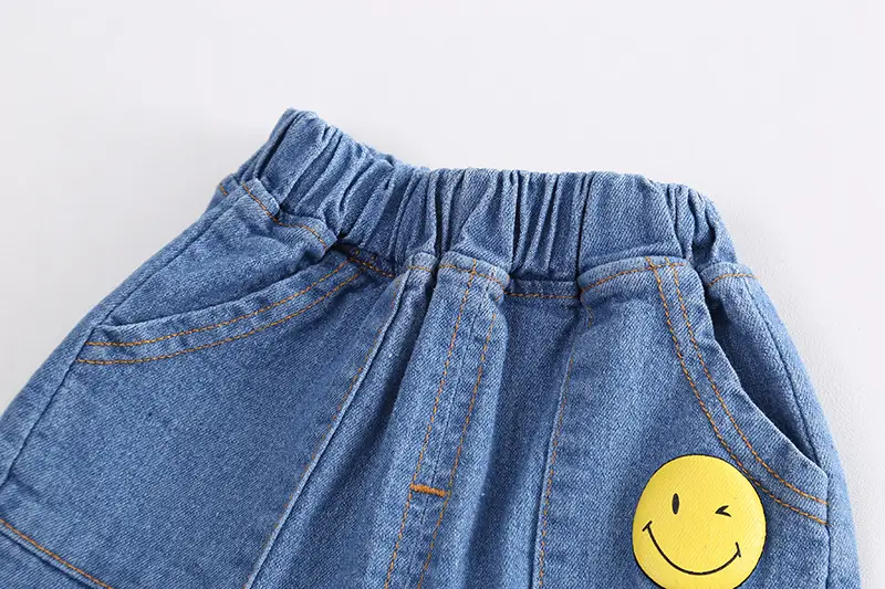 Children Cotton Striped Shorts Suit Summer Boys — feature 11