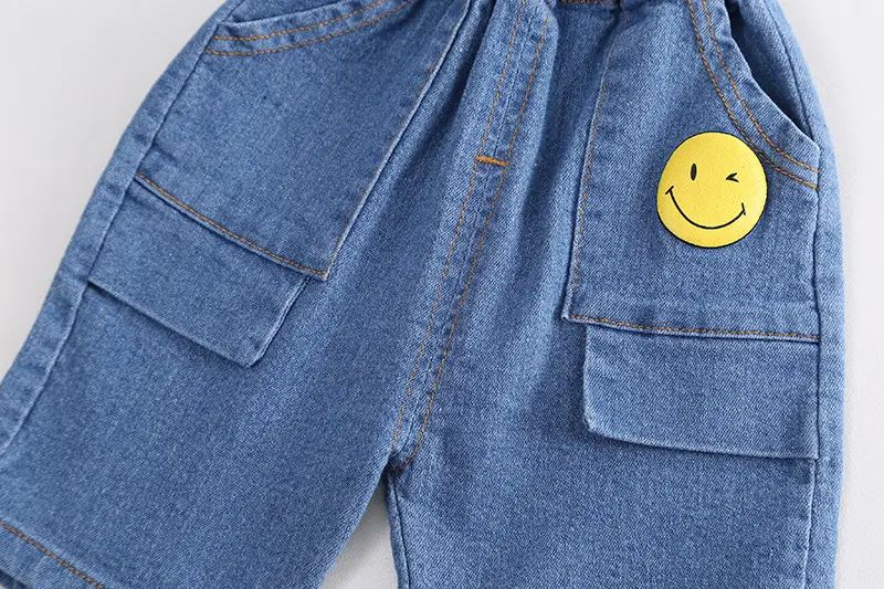 Children Cotton Striped Shorts Suit Summer Boys — feature 12