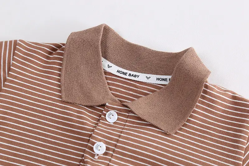 Children Cotton Striped Shorts Suit Summer Boys — feature 6