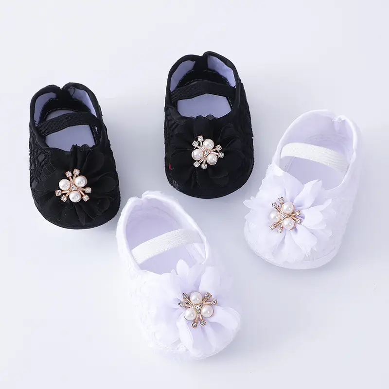 Red Floral Baby Shoes for 0-1 Year Old