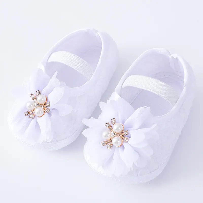 Red Floral Baby Shoes for 0-1 Year Old — feature 11