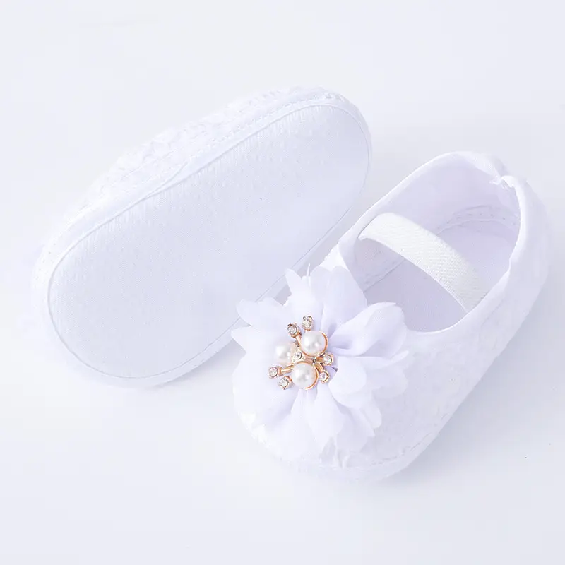 Red Floral Baby Shoes for 0-1 Year Old — feature 12