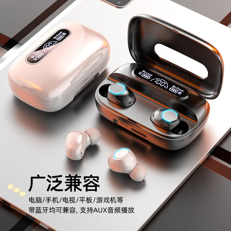 Bluetooth Headset with Digital Display & Long Battery