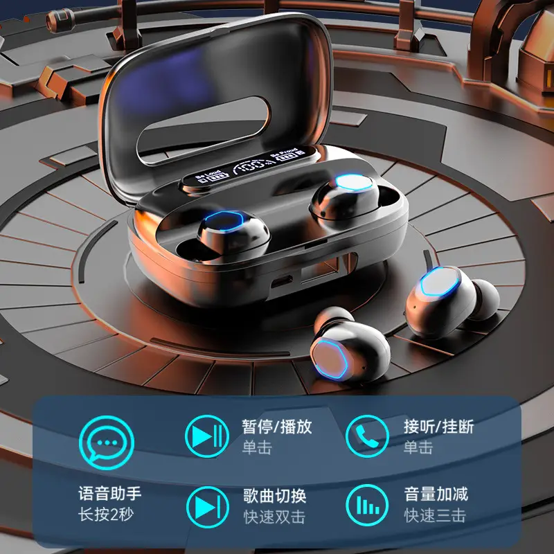 Bluetooth Headset with Digital Display & Long Battery - Image 8