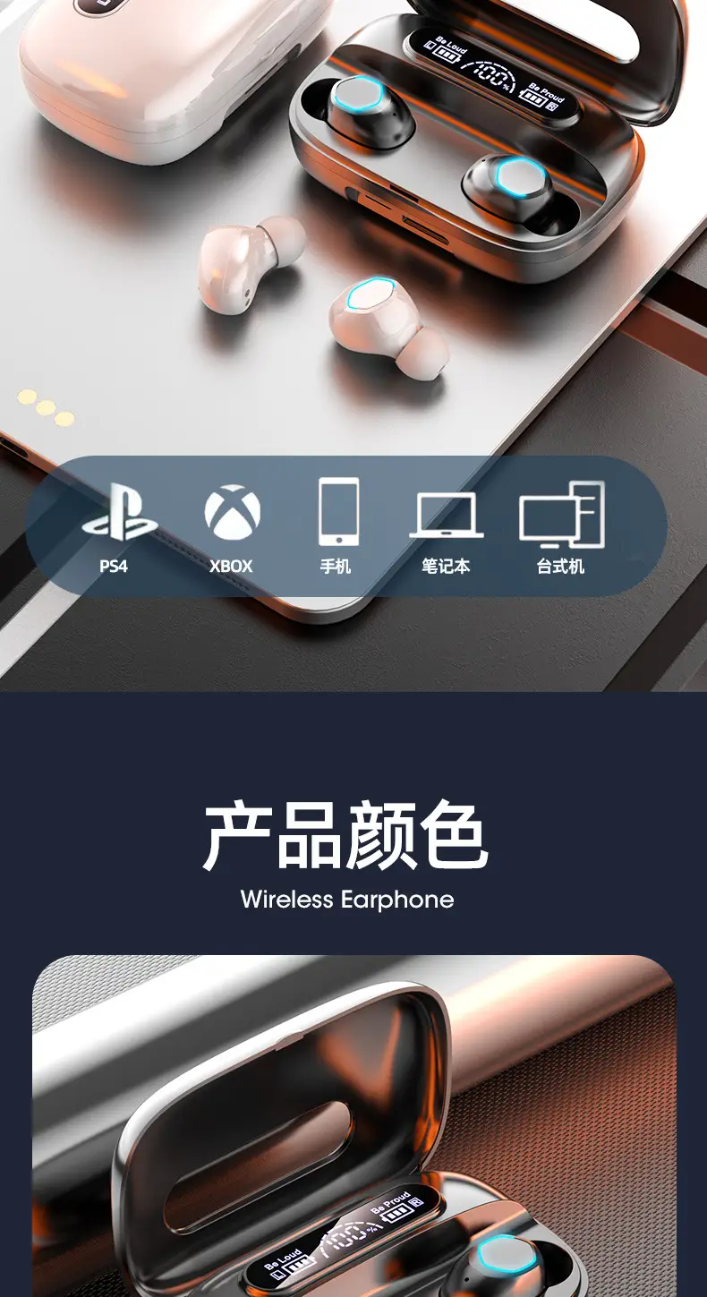 Bluetooth Headset with Digital Display & Long Battery — feature 11