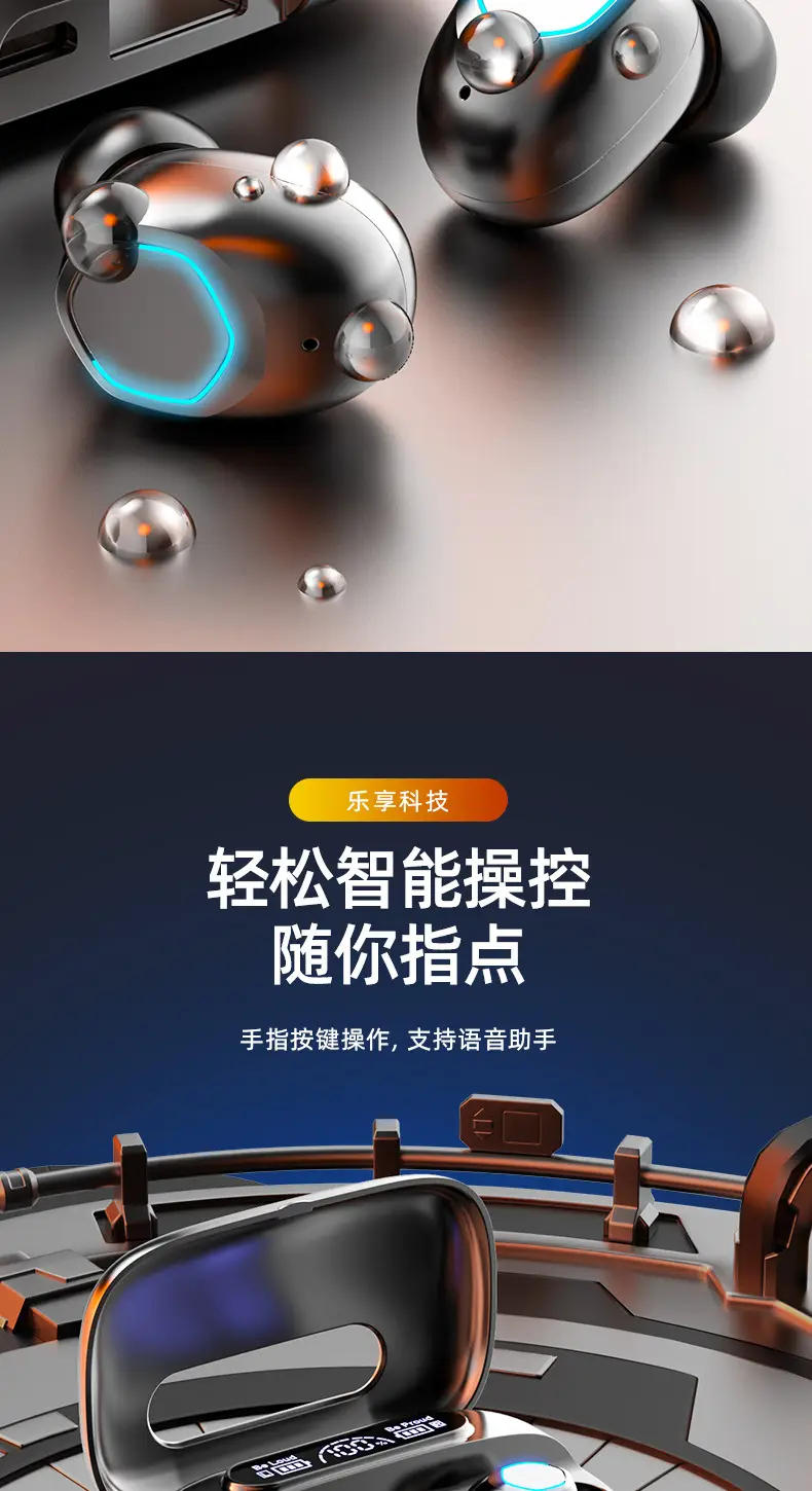 Bluetooth Headset with Digital Display & Long Battery — feature 9