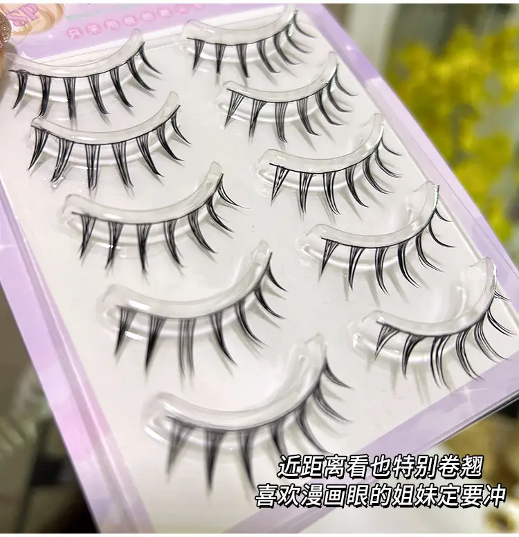 Cute False Eyelashes for Dolls Light European American — feature 4