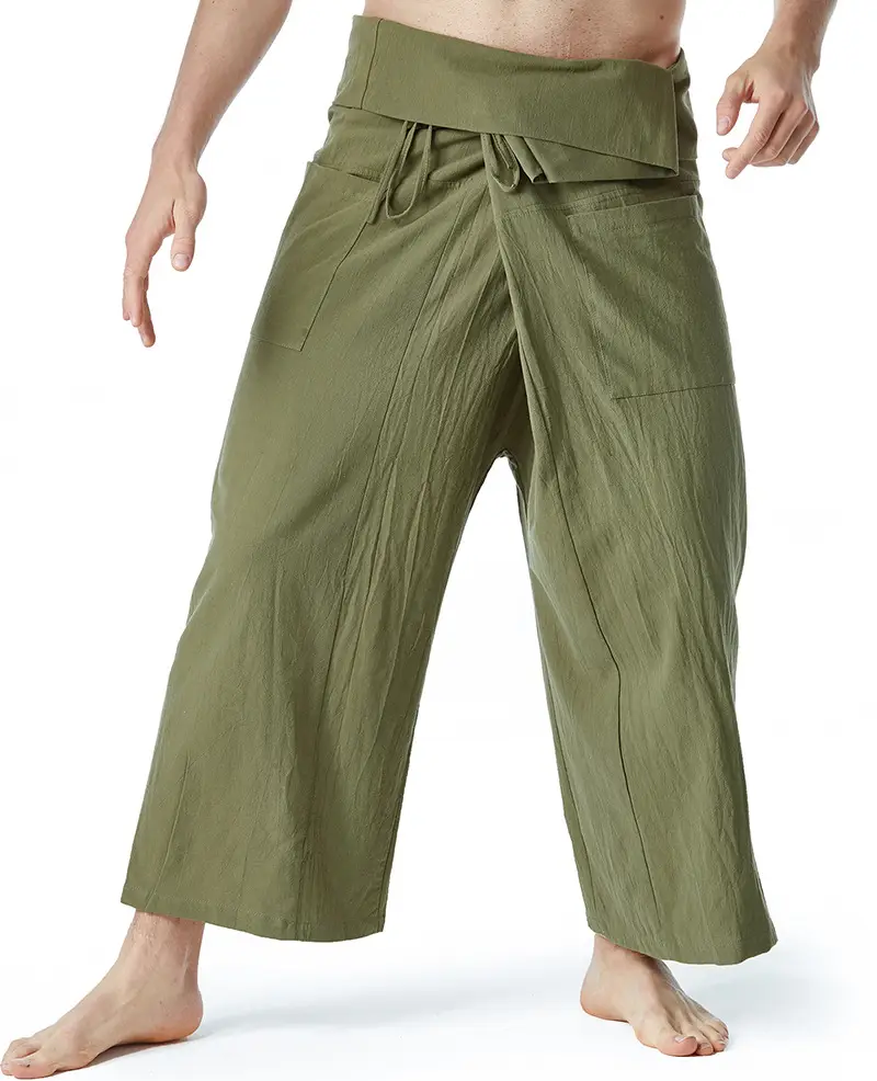 Thai Fisherman Pants Loose Yoga Pirate Harem K61 — feature 19