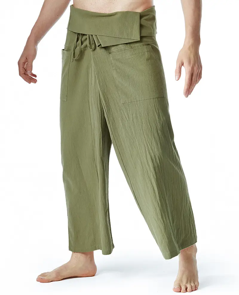 Thai Fisherman Pants Loose Yoga Pirate Harem K61 — feature 20