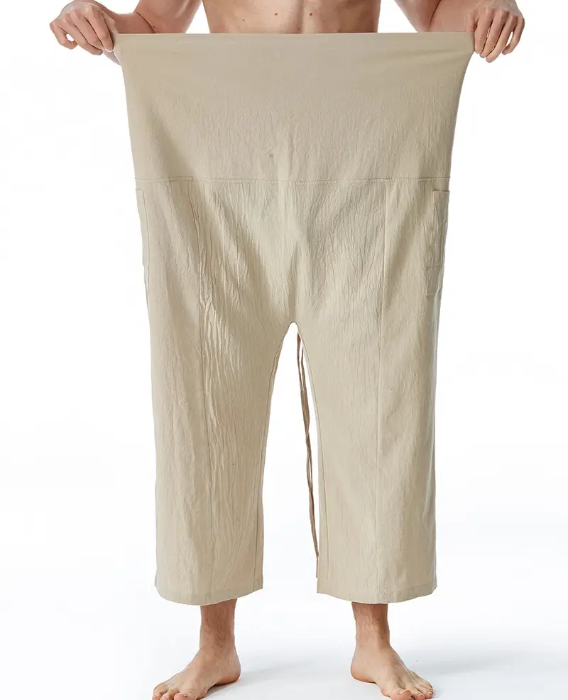 Thai Fisherman Pants Loose Yoga Pirate Harem K61 — feature 3