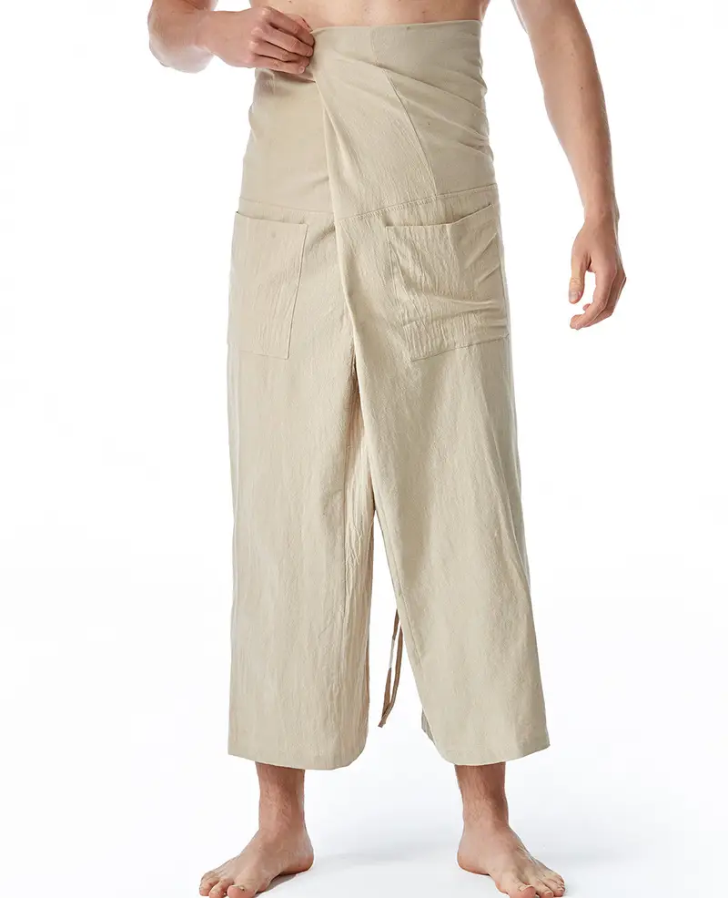 Thai Fisherman Pants Loose Yoga Pirate Harem K61 — feature 4