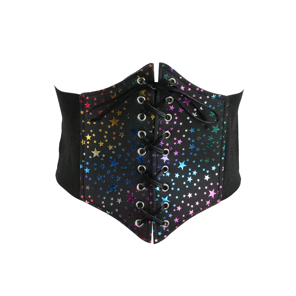 Neon Butterfly Wide Belt Waist Cover for Women - Image 7