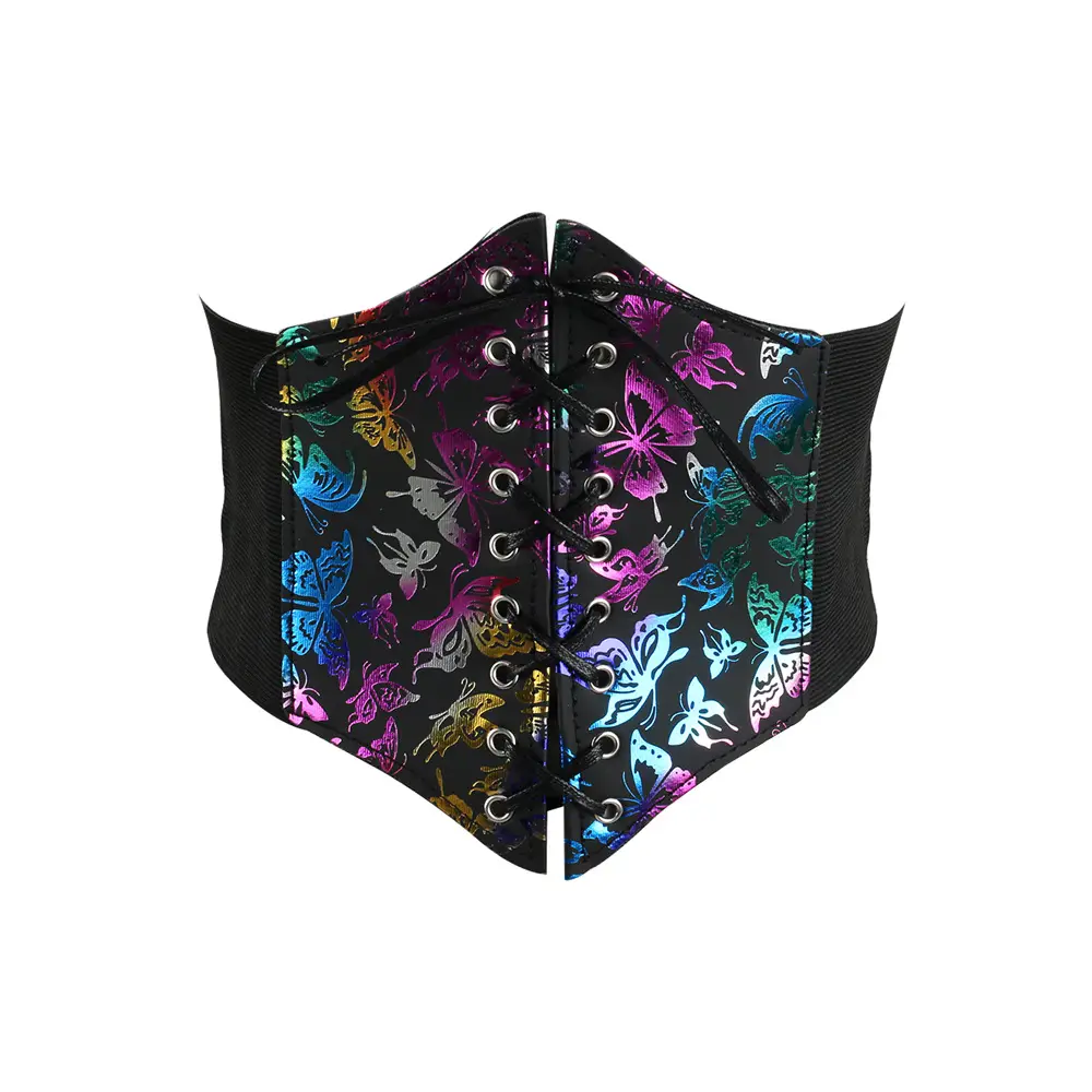 Neon Butterfly Wide Belt Waist Cover for Women β feature 16