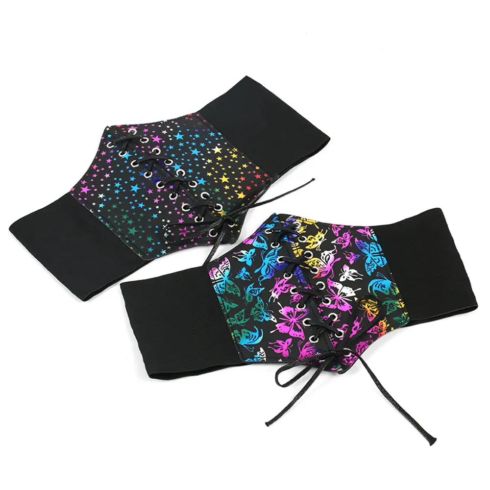 Neon Butterfly Wide Belt Waist Cover for Women β feature 4
