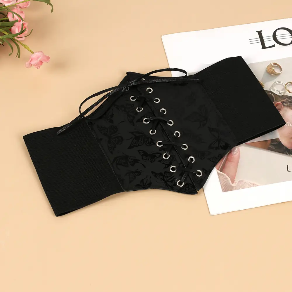 Neon Butterfly Wide Belt Waist Cover for Women β feature 6