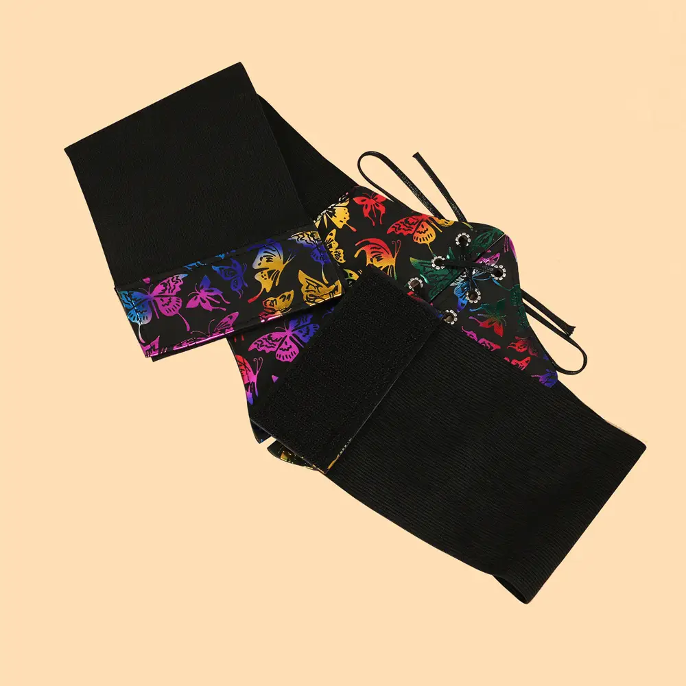 Neon Butterfly Wide Belt Waist Cover for Women β feature 9