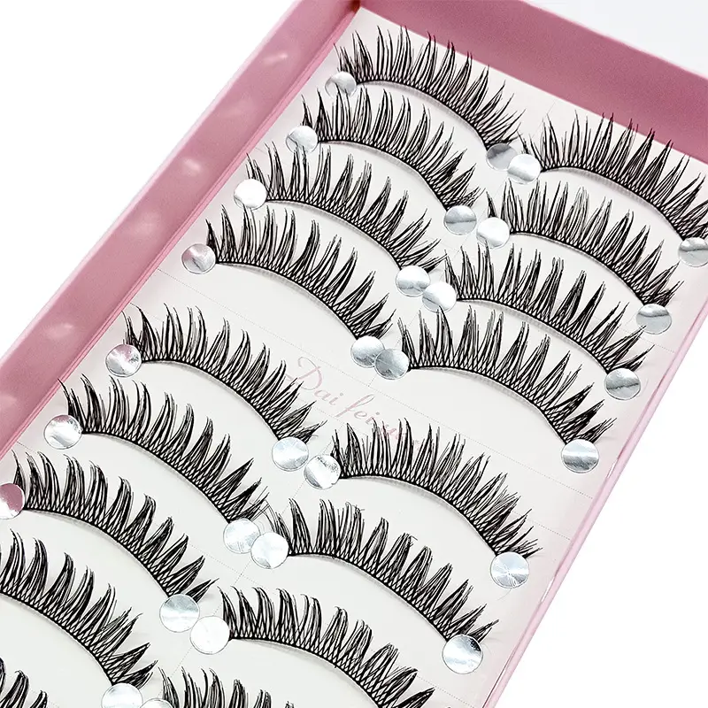 False Eyelashes 10 Pairs Fake Lashes for Makeup