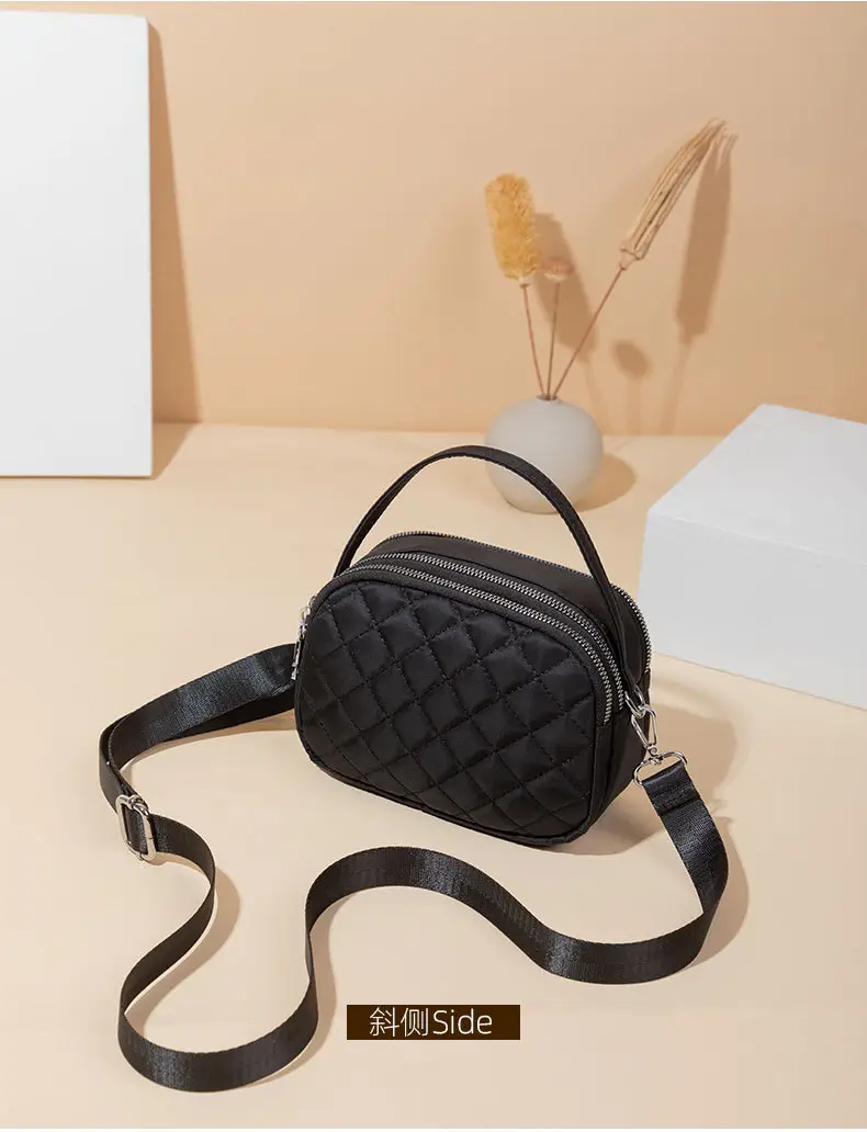 Rhombus Crossbody Bag for Girls, Multi Color, Small, Versatile — feature 15