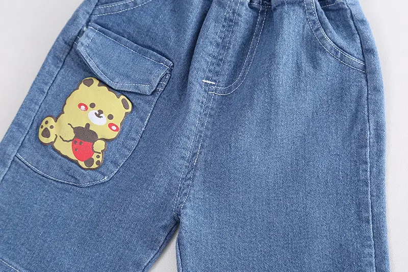 Children Cotton Striped T-Shirt Shorts Set Summer Boys — feature 17