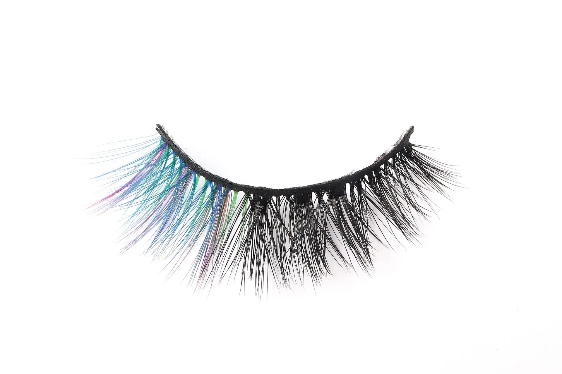 False Eyelashes Purple Black Chemical Fiber Cross Border - Image 13