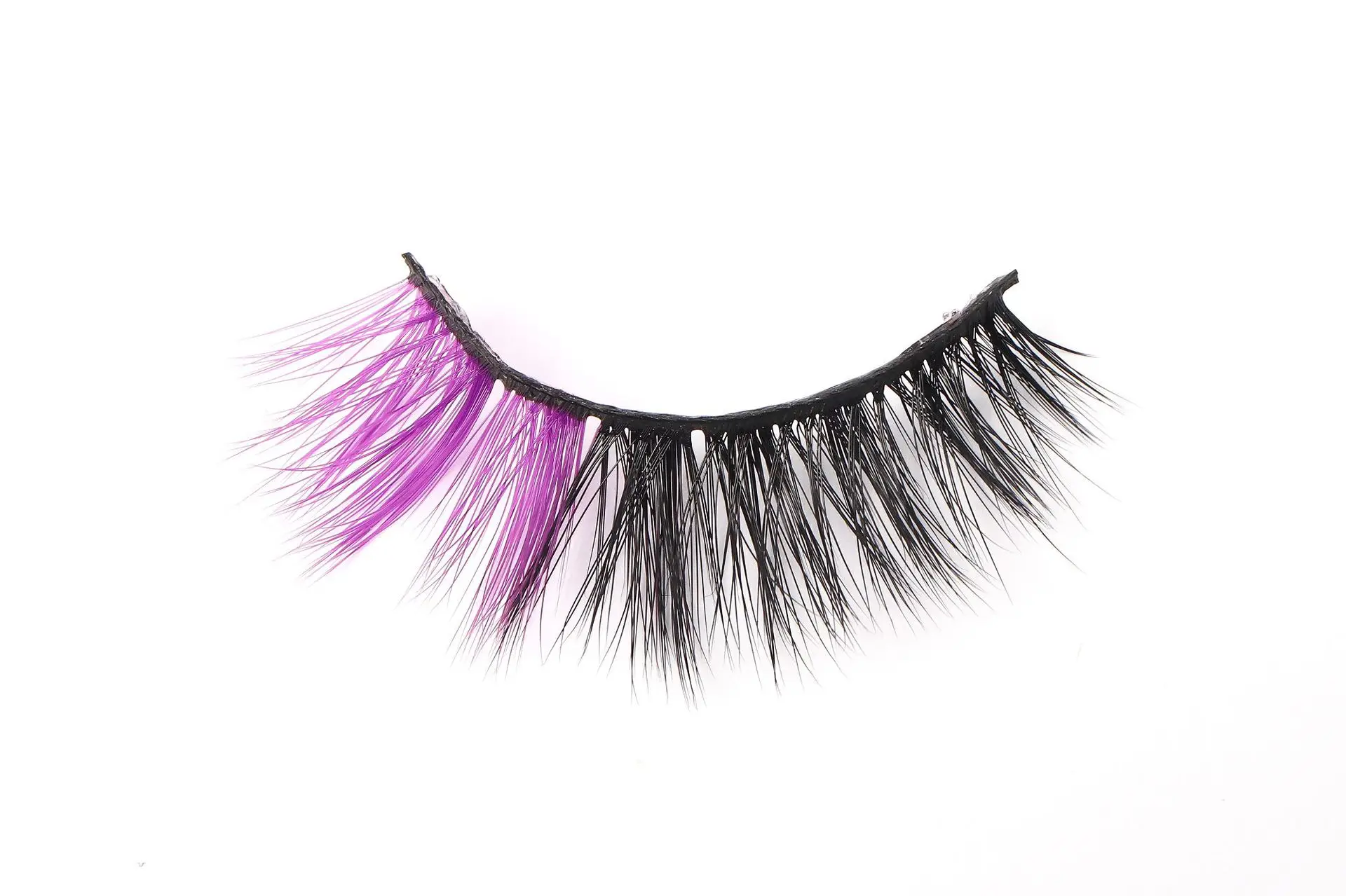 False Eyelashes Purple Black Chemical Fiber Cross Border - Image 15