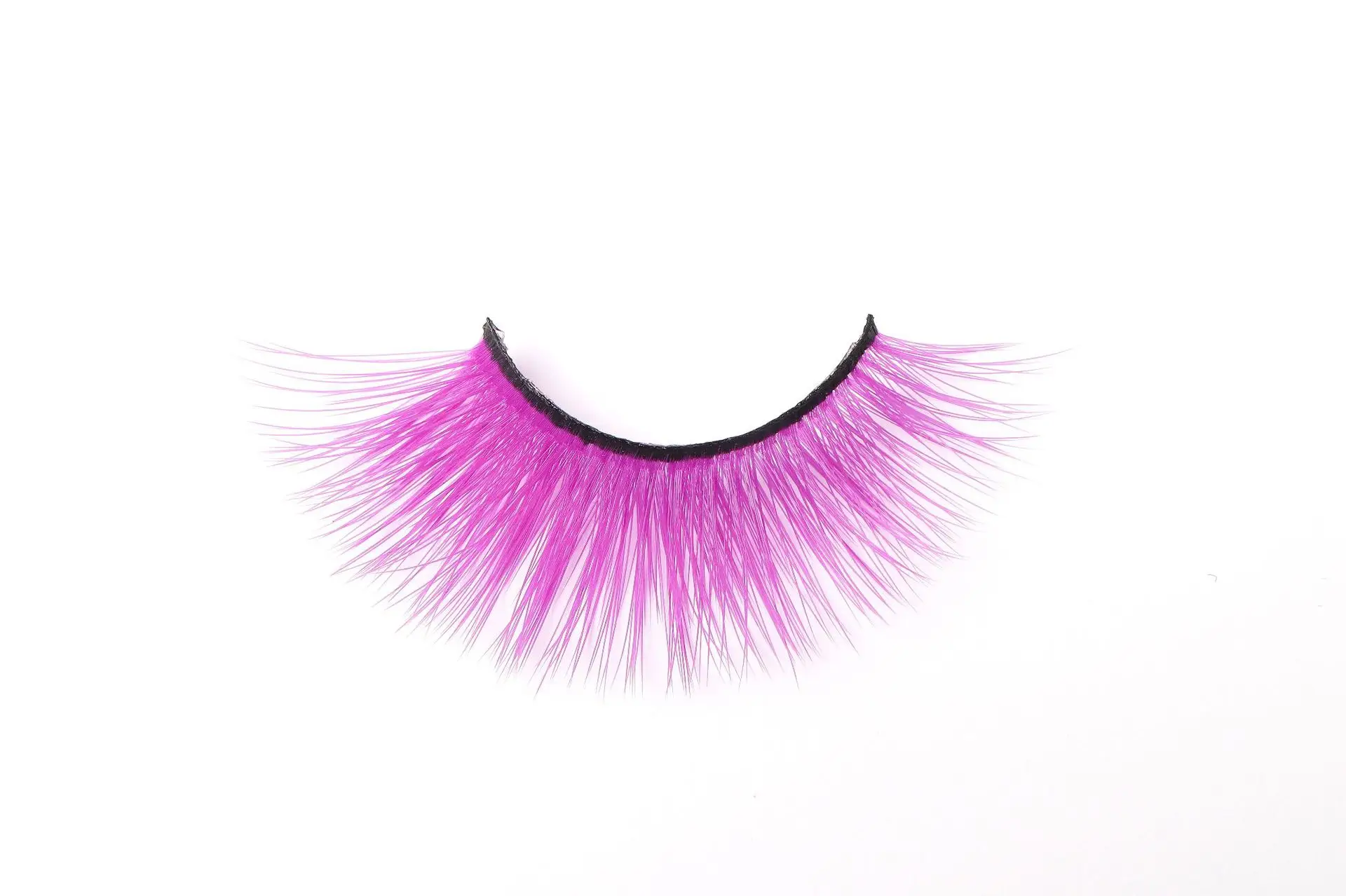 False Eyelashes Purple Black Chemical Fiber Cross Border - Image 2