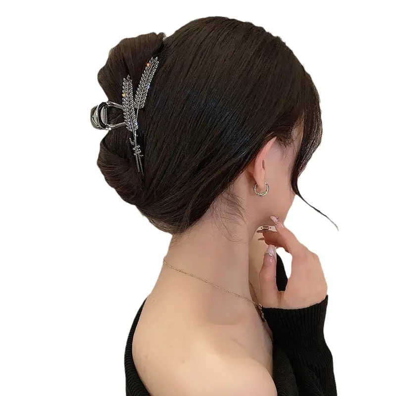 Women Hair Clip with Rhinestones & High End Design