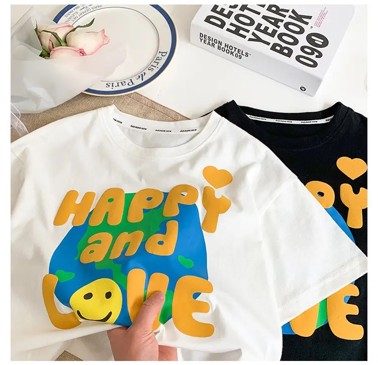 Boys Korean Style T-Shirt Summer 2023 Middle & Big — feature 7