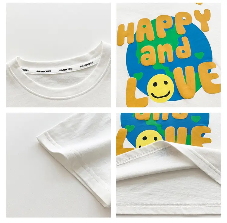 Boys Korean Style T-Shirt Summer 2023 Middle & Big — feature 8
