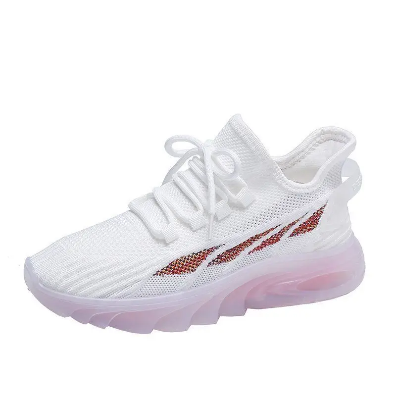 Jelly Sole Coconut Shoes Flying Weaver Shoes 2025 Casual Women's Shoes Mesh Breathable sneaker Female Student Running Shoes for Women - Image 5