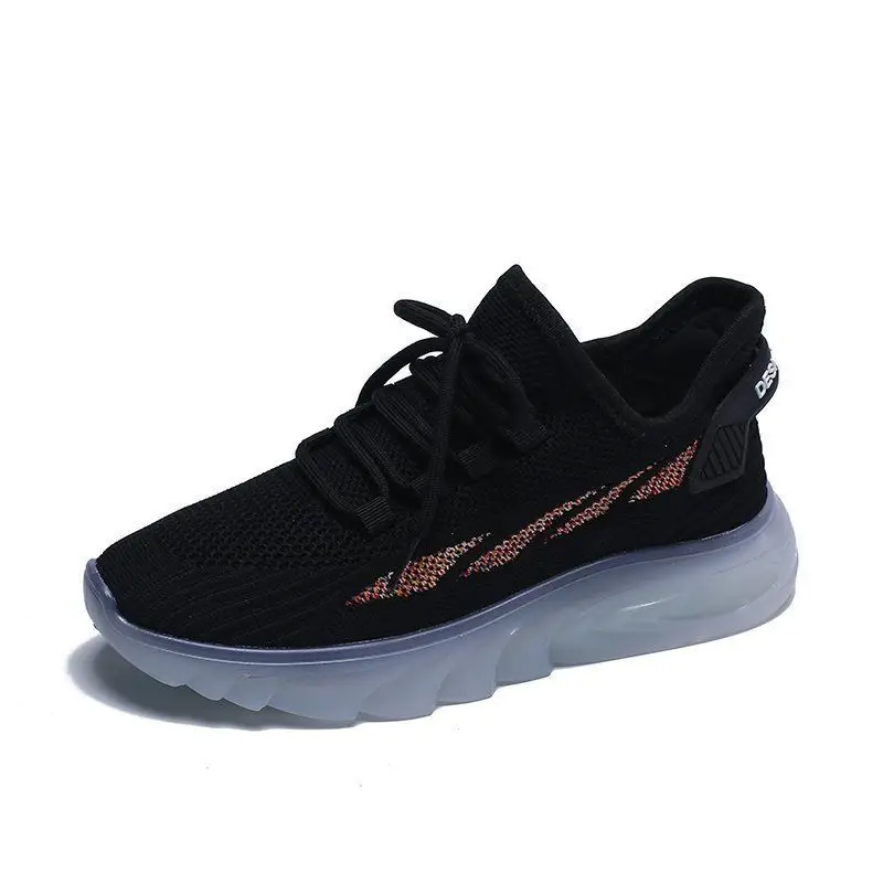 Jelly Sole Coconut Shoes Flying Weaver Shoes 2025 Casual Women's Shoes Mesh Breathable sneaker Female Student Running Shoes for Women - Image 6