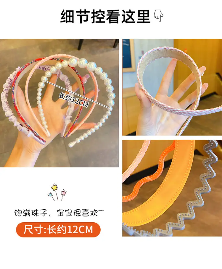 Pearl Hairband with Rhinestones for Women — feature 11