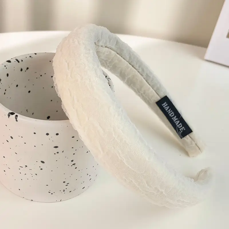 Pearl Hairband with Rhinestones for Women