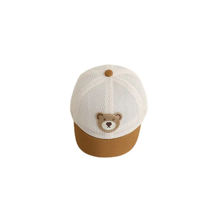 Qiu Nan Bear Cap Summer Korean Style Boys Girls Sunshade Cap - Image 8