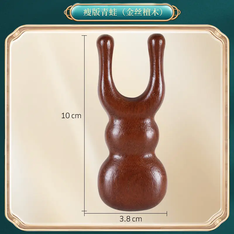 Wooden Hair Mask Comb for Fat Hands 8x6.5CM